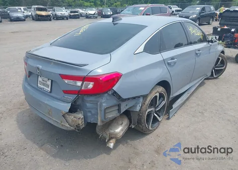 2022 Honda Accord Hybrid Sport из США, поврежденный, VIN 1HGCV3F2XNA040372